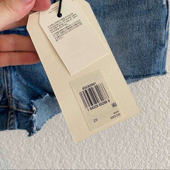 Levi’s 501 Micro Denim Shorts Booty Shorts - Picture 3 of 7